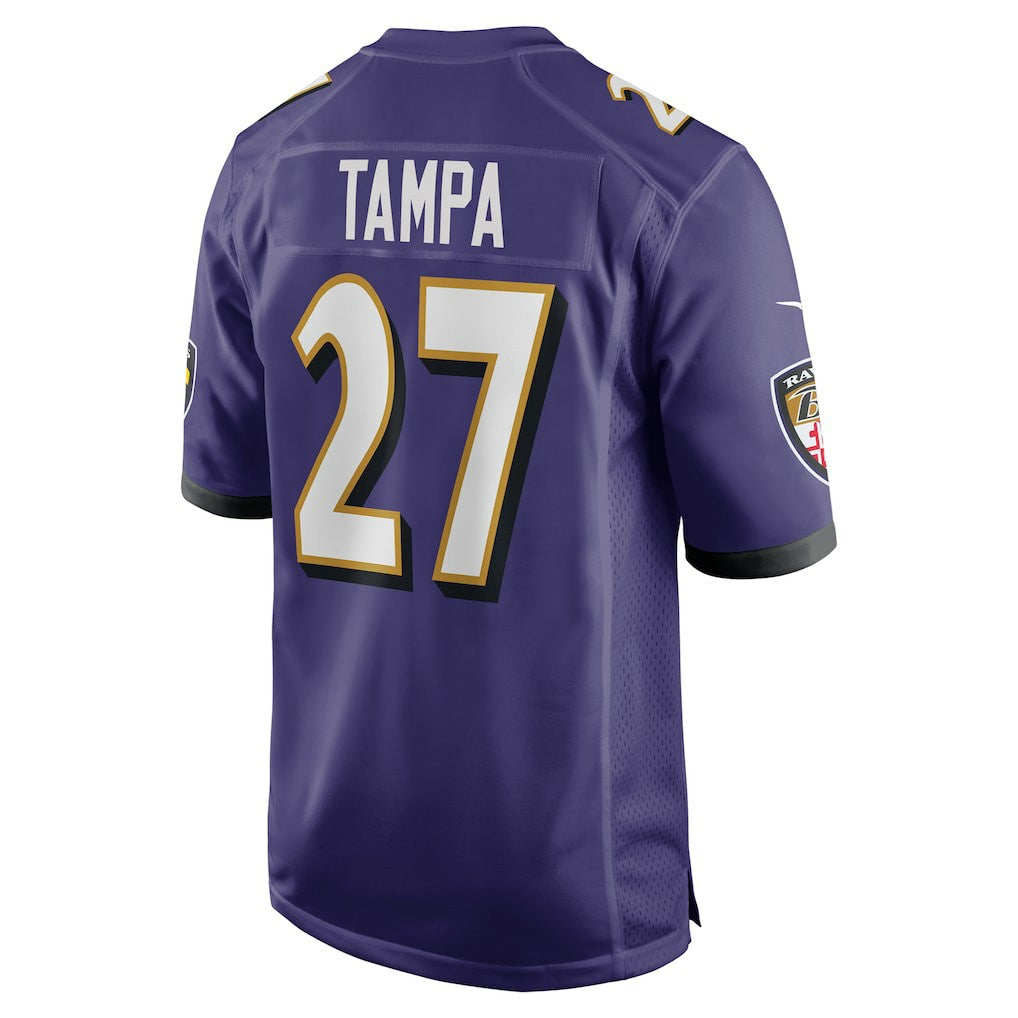 NFL Baltimore Ravens T.J. Tampa  Team Game Jersey