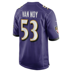 NFL Baltimore Ravens Kyle Van Noy  Team Game Jersey