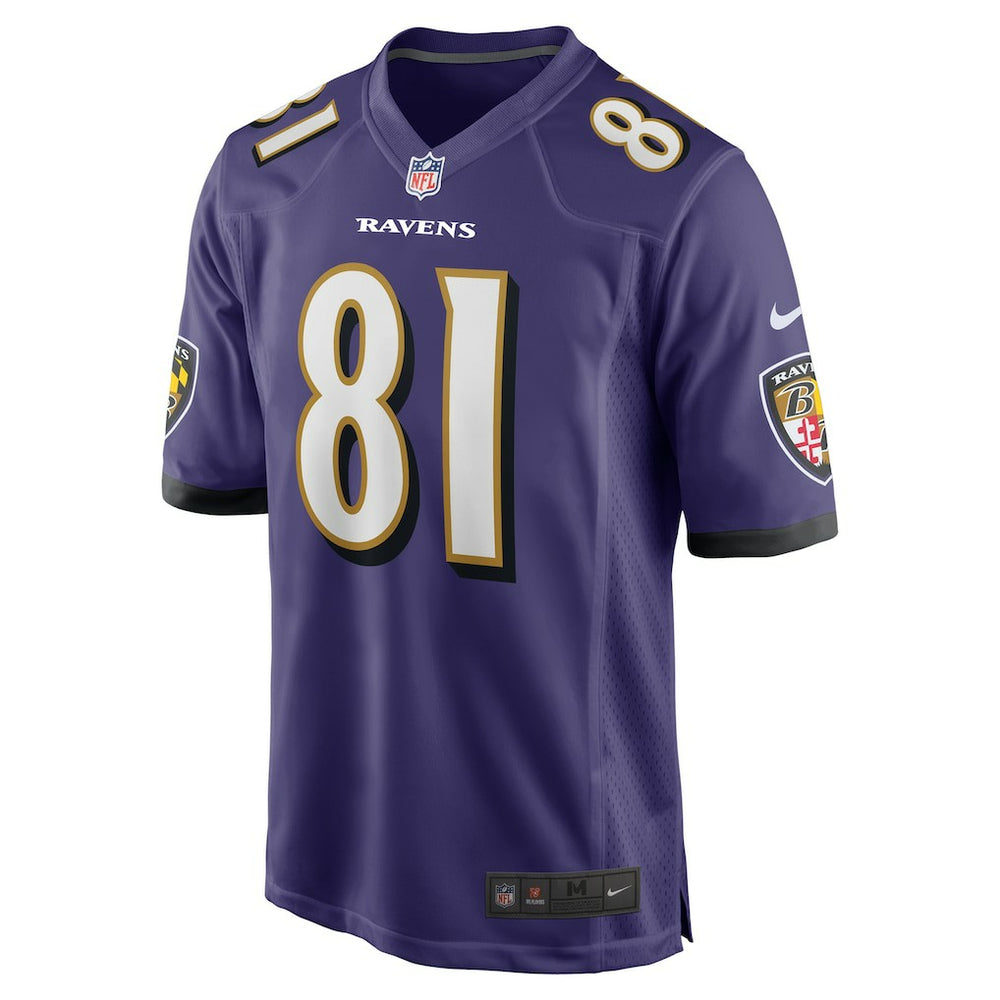 NFL Baltimore Ravens Devontez Walker  Team Game Jersey