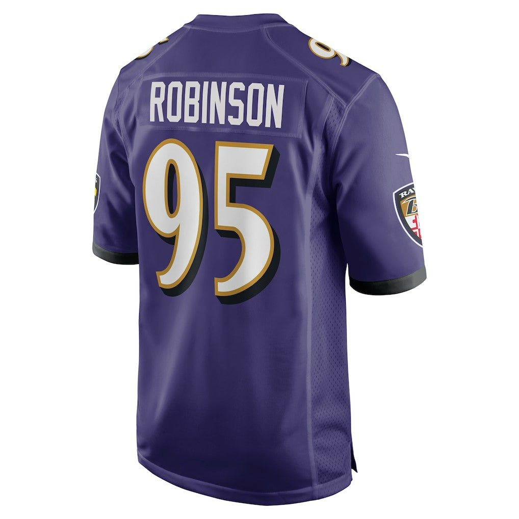 NFL Baltimore Ravens Tavius Robinson  Team Game Jersey