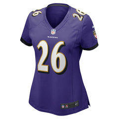 NFL Baltimore Ravens Rasheen Ali  Women's Game Jersey