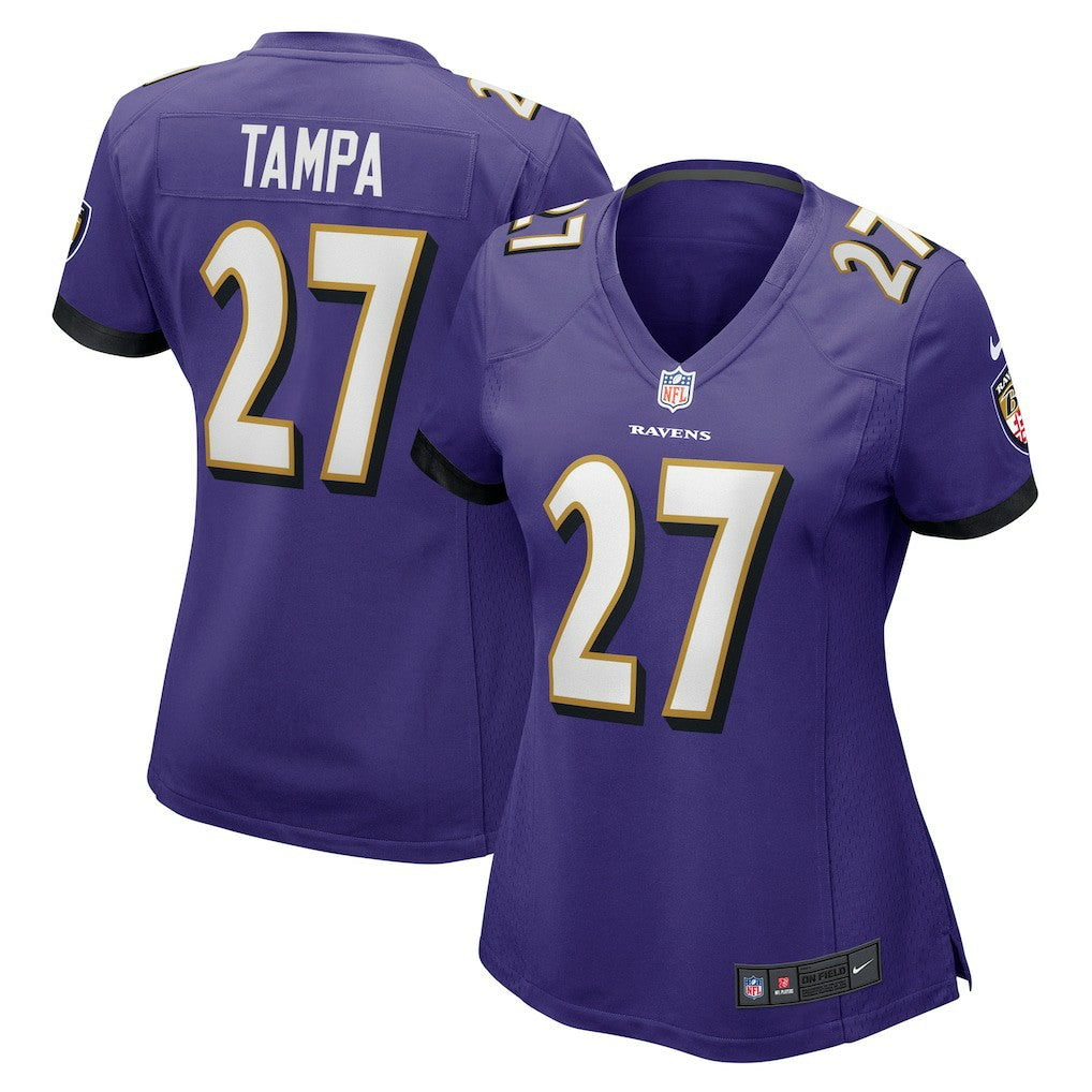 NFL Baltimore Ravens T.J. Tampa  Women's Game Jersey