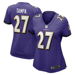 NFL Baltimore Ravens T.J. Tampa  Women's Game Jersey