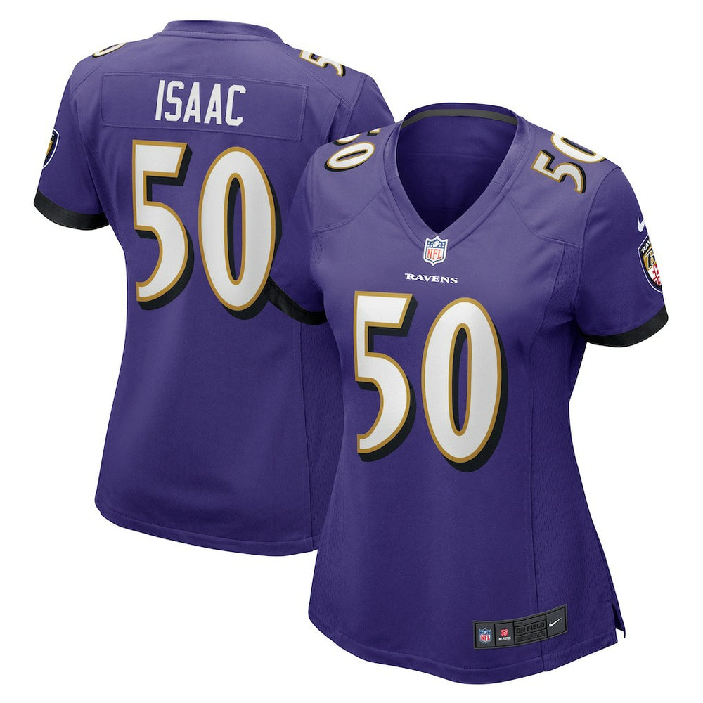 NFL Baltimore Ravens Adisa Isaac  Women's Game Jersey