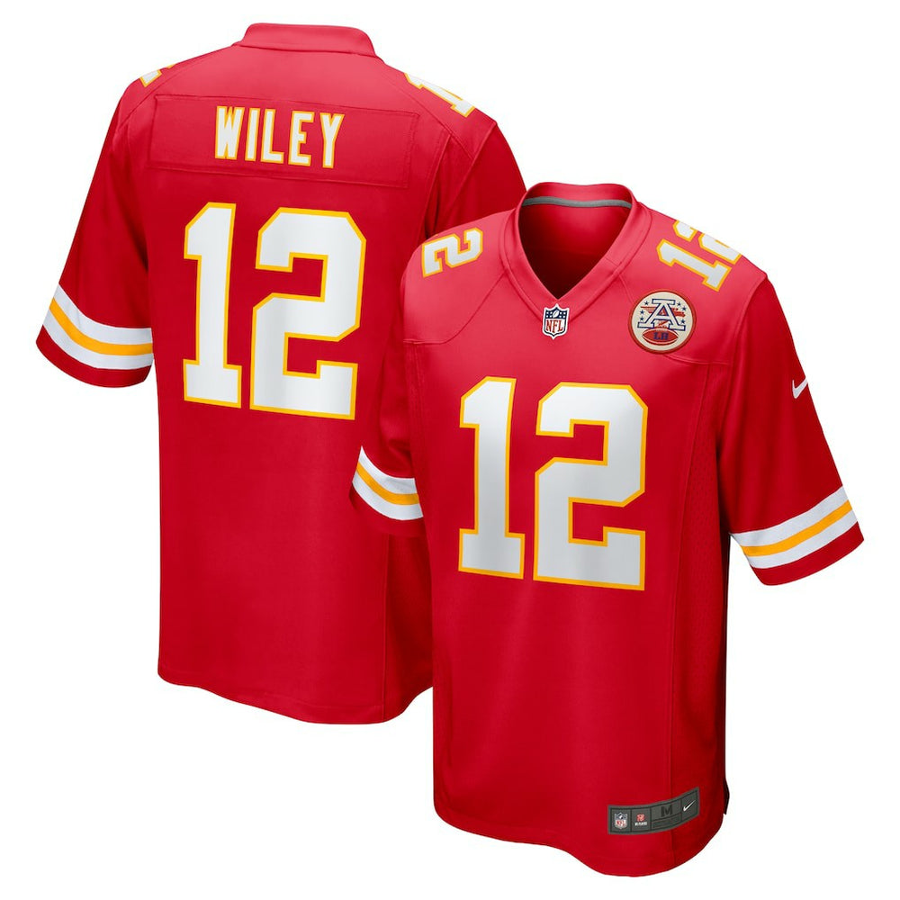 NFL Kansas City Chiefs Jared Wiley  Game Jersey