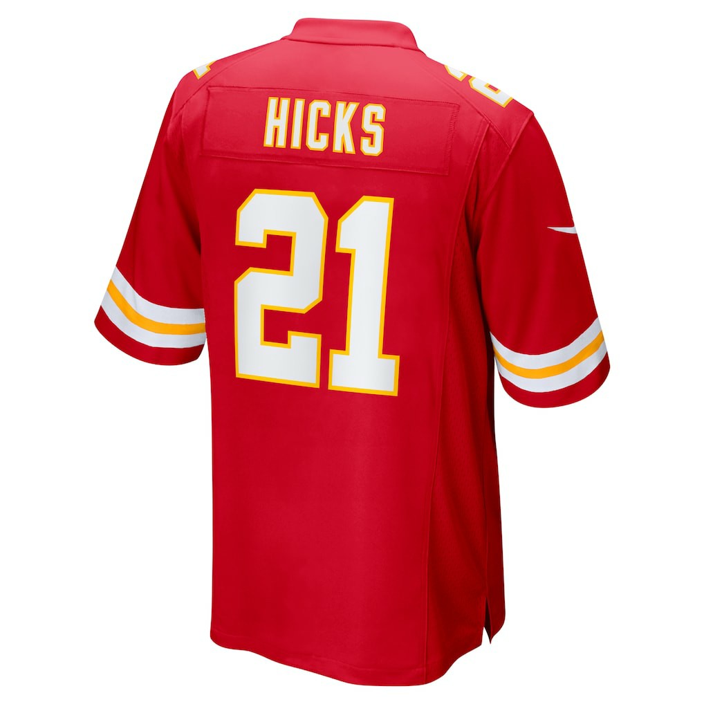 NFL Kansas City Chiefs Jaden Hicks  Game Jersey