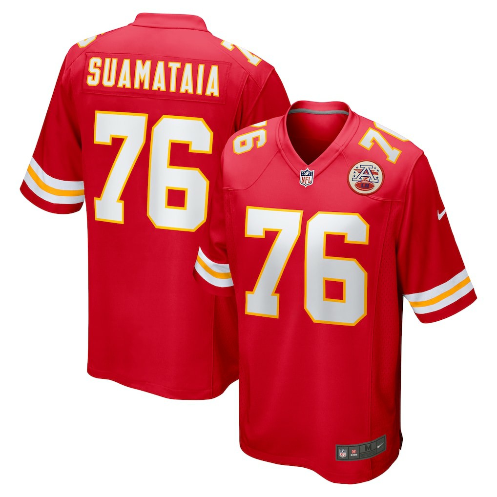 NFL Kansas City Chiefs Kingsley Suamataia  Game Jersey