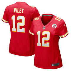 NFL Kansas City Chiefs Jared Wiley  Women's Game Jersey