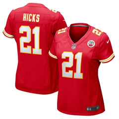 NFL Kansas City Chiefs Jaden Hicks  Women's Game Jersey