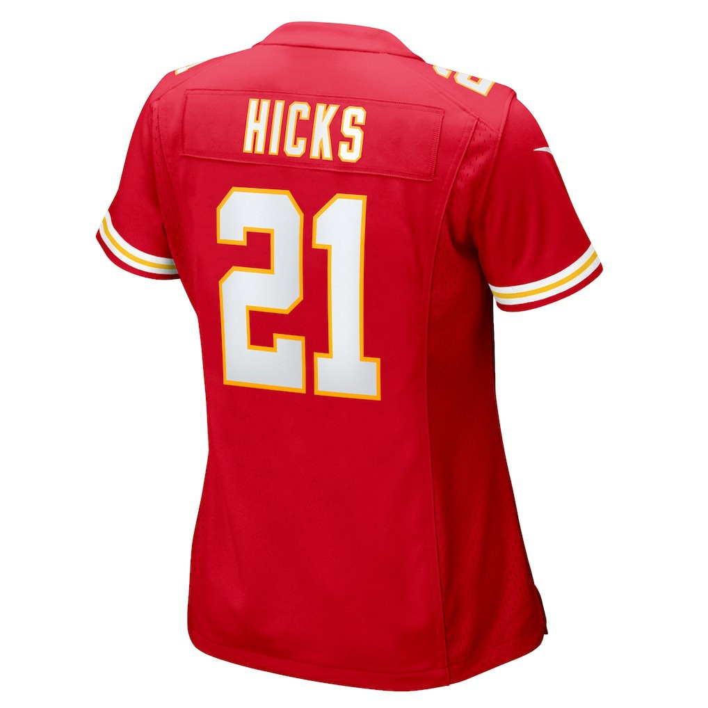 NFL Kansas City Chiefs Jaden Hicks  Women's Game Jersey