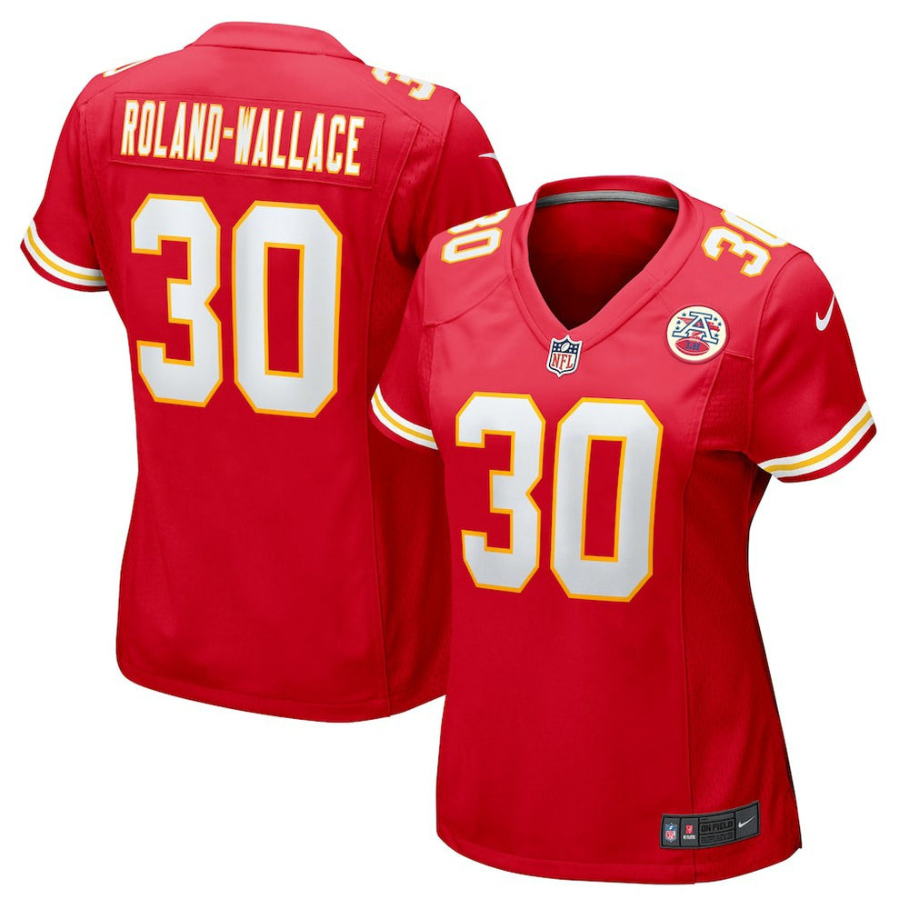 NFL Kansas City Chiefs Chris Roland-Wallace  Women's Game Jersey