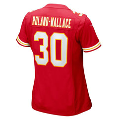 NFL Kansas City Chiefs Chris Roland-Wallace  Women's Game Jersey