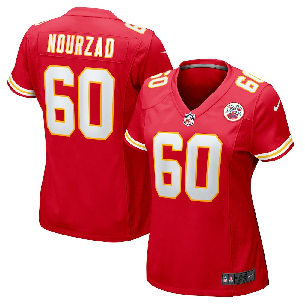 NFL Kansas City Chiefs Hunter Nourzad  Women's Game Jersey