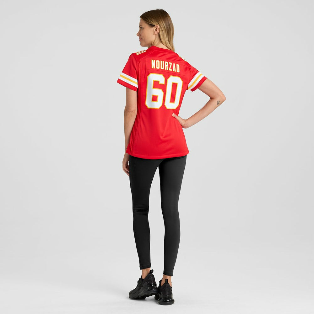 NFL Kansas City Chiefs Hunter Nourzad  Women's Game Jersey