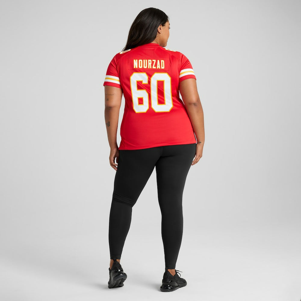 NFL Kansas City Chiefs Hunter Nourzad  Women's Game Jersey