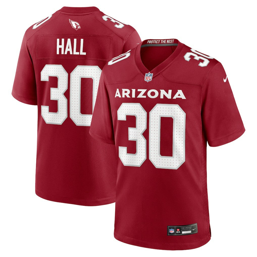 NFL Arizona Cardinals Darren Hall  Team Game Jersey