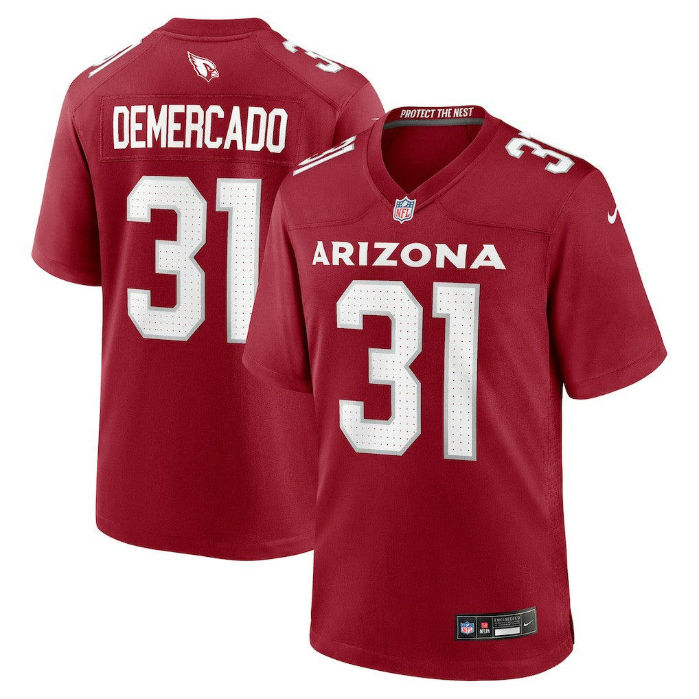 NFL Arizona Cardinals Emari Demercado  Team Game Jersey