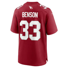 NFL Arizona Cardinals Trey Benson  Team Game Jersey