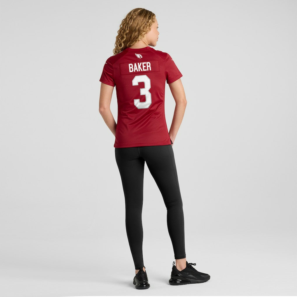 NFL Arizona Cardinals Budda Baker  Women's Team Game Jersey