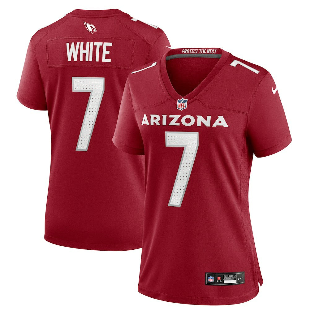NFL Arizona Cardinals Kyzir White  Women's Team Game Jersey
