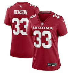 NFL Arizona Cardinals Trey Benson  Women's Game Jersey