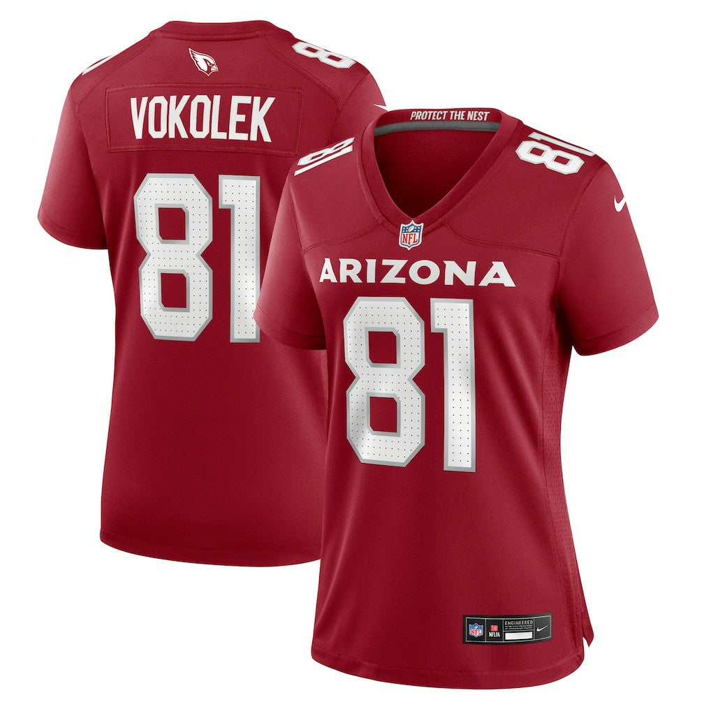 NFL Arizona Cardinals Travis Vokolek  Women's Game Jersey