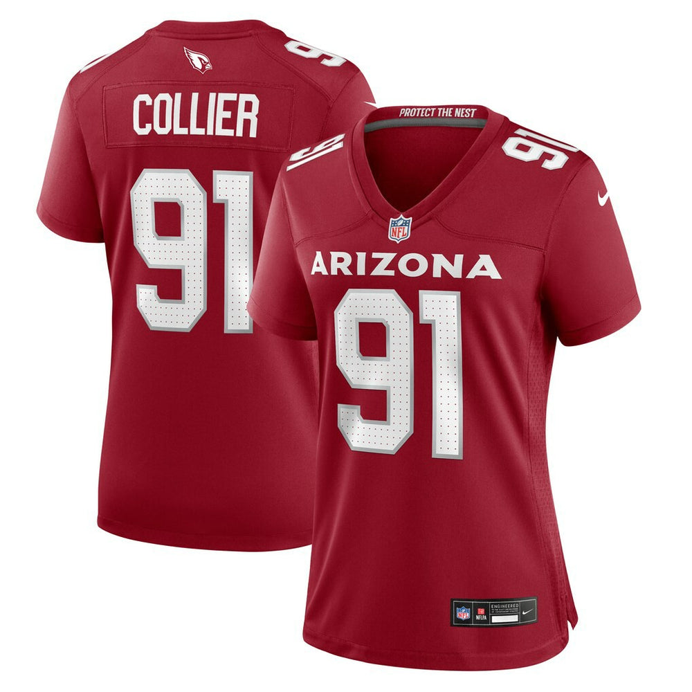 NFL Arizona Cardinals L.J. Collier  Women's Game Jersey