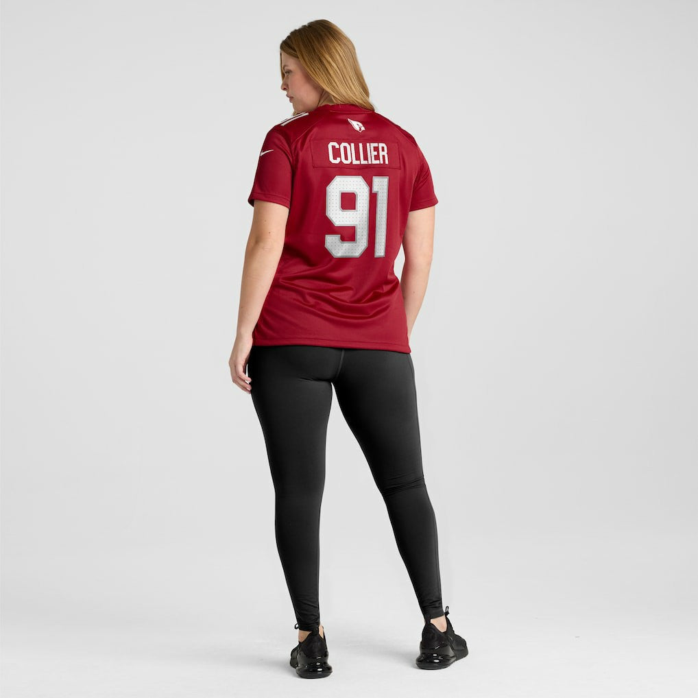 NFL Arizona Cardinals L.J. Collier  Women's Game Jersey