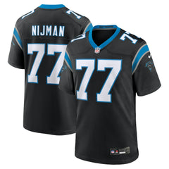 NFL Carolina Panthers Yosh Nijman  Game Jersey