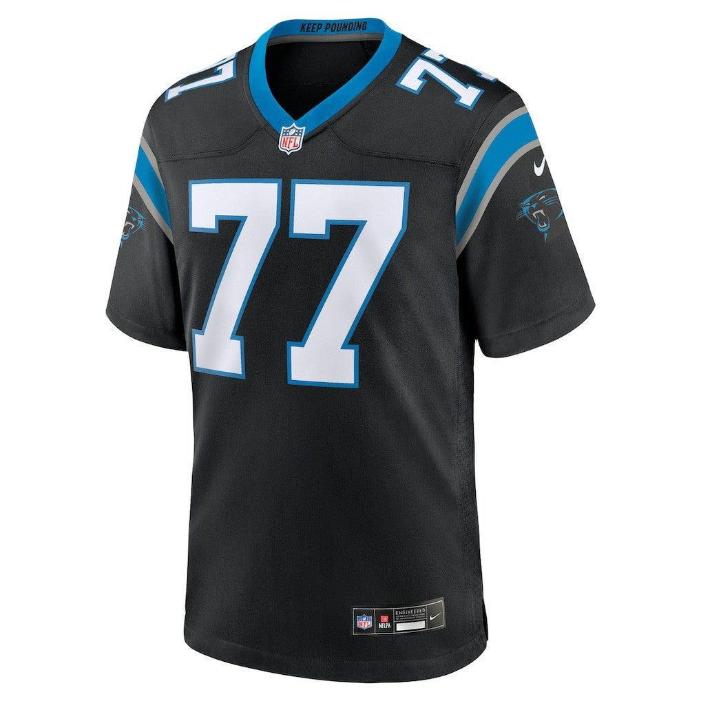 NFL Carolina Panthers Yosh Nijman  Game Jersey