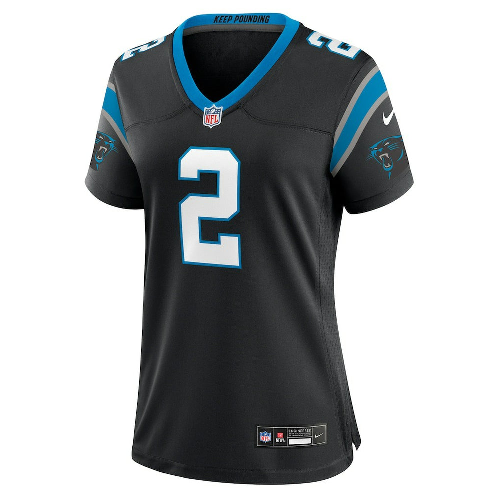NFL Carolina Panthers Mike Jackson  Women's Game Jersey