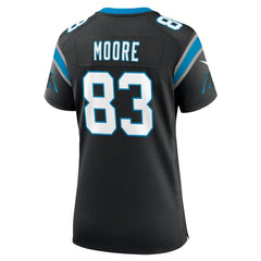 NFL Carolina Panthers David Moore  Women's Game Jersey