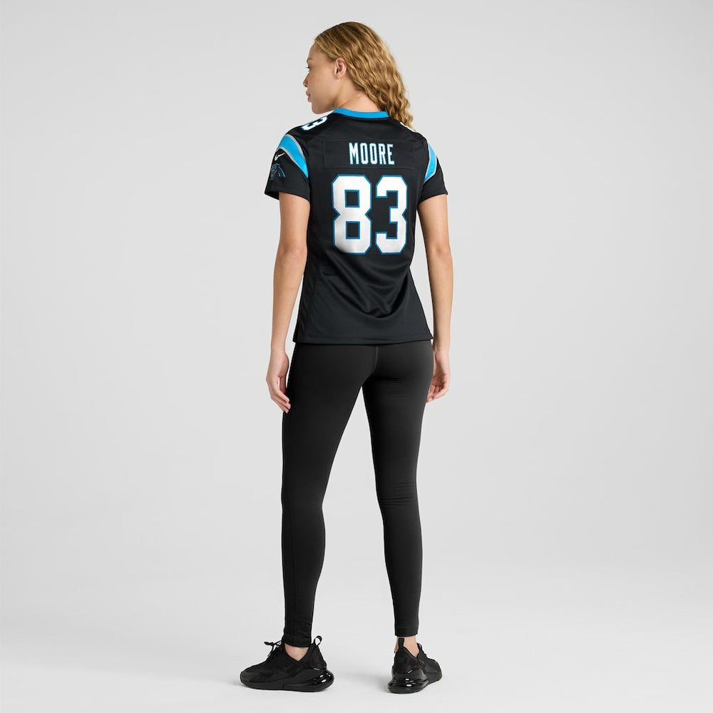 NFL Carolina Panthers David Moore  Women's Game Jersey