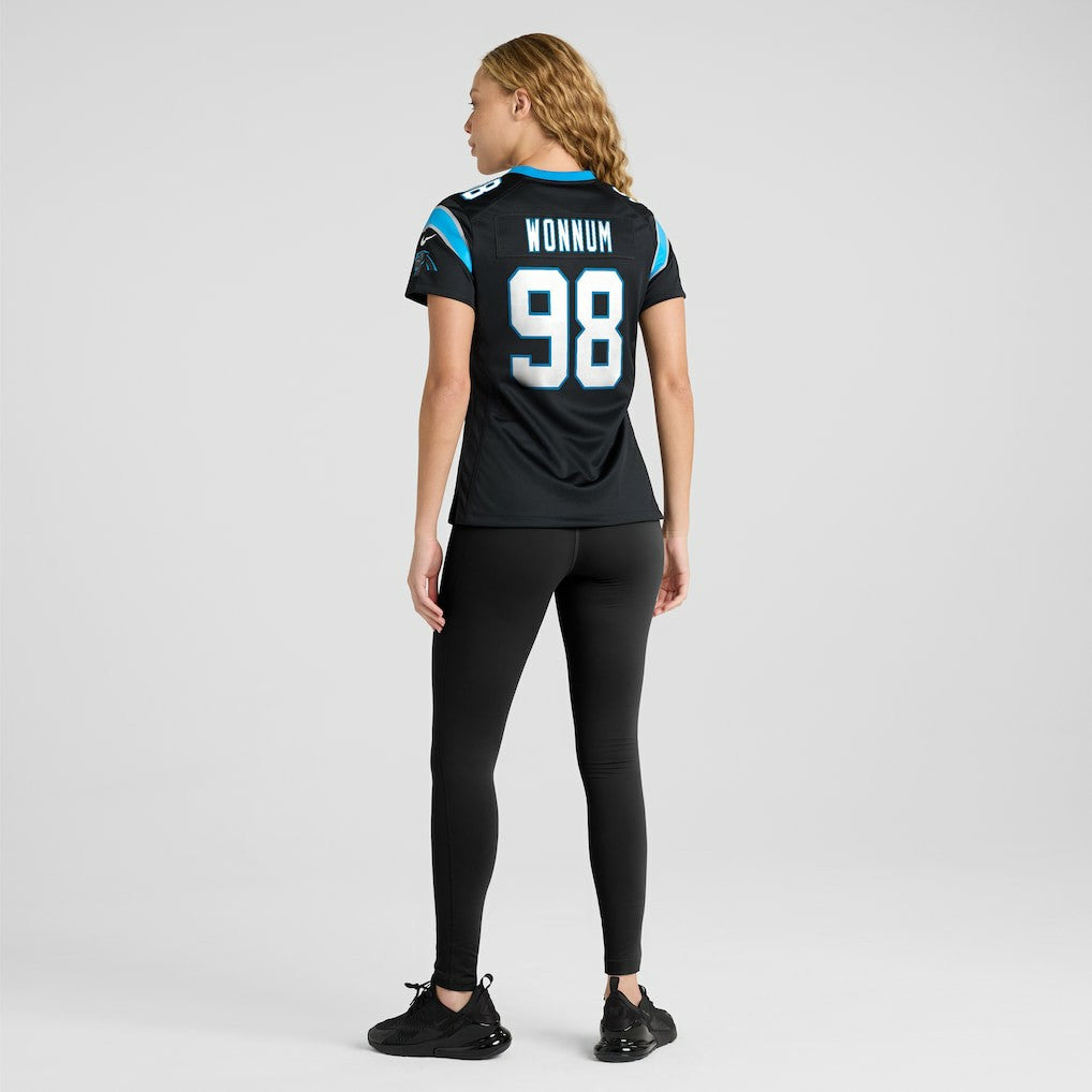 NFL Carolina Panthers D.J. Wonnum  Women's Game Jersey