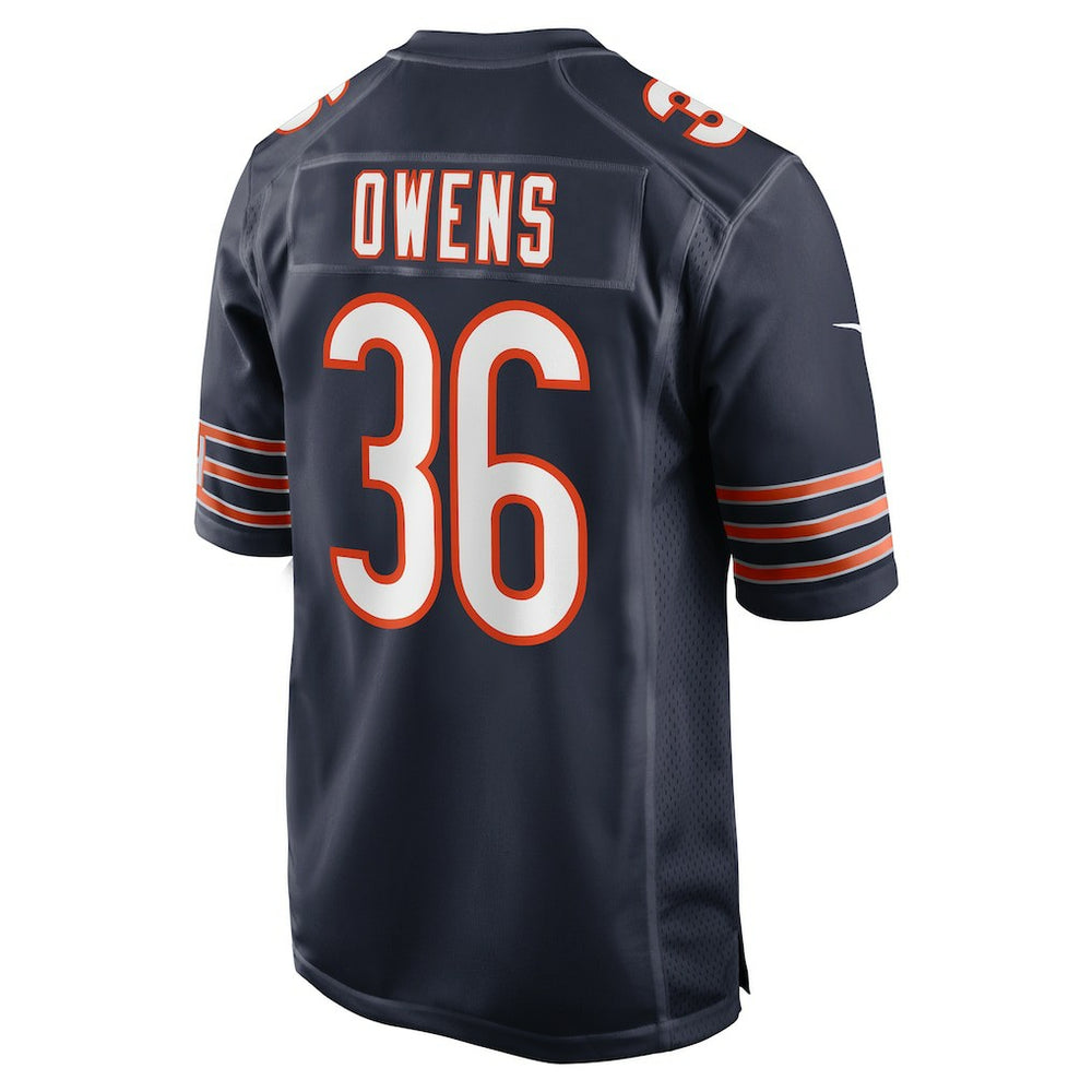 NFL Chicago Bears Jonathan Owens  Game Jersey