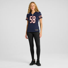 NFL Chicago Bears Darnell Wright  Women's Game Jersey