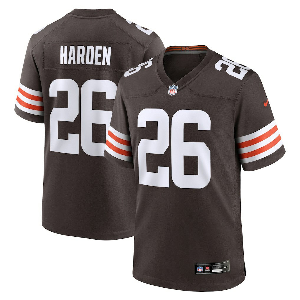 NFL Cleveland Browns Myles Harden  Team Game Jersey