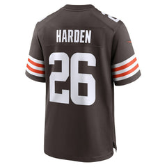 NFL Cleveland Browns Myles Harden  Team Game Jersey