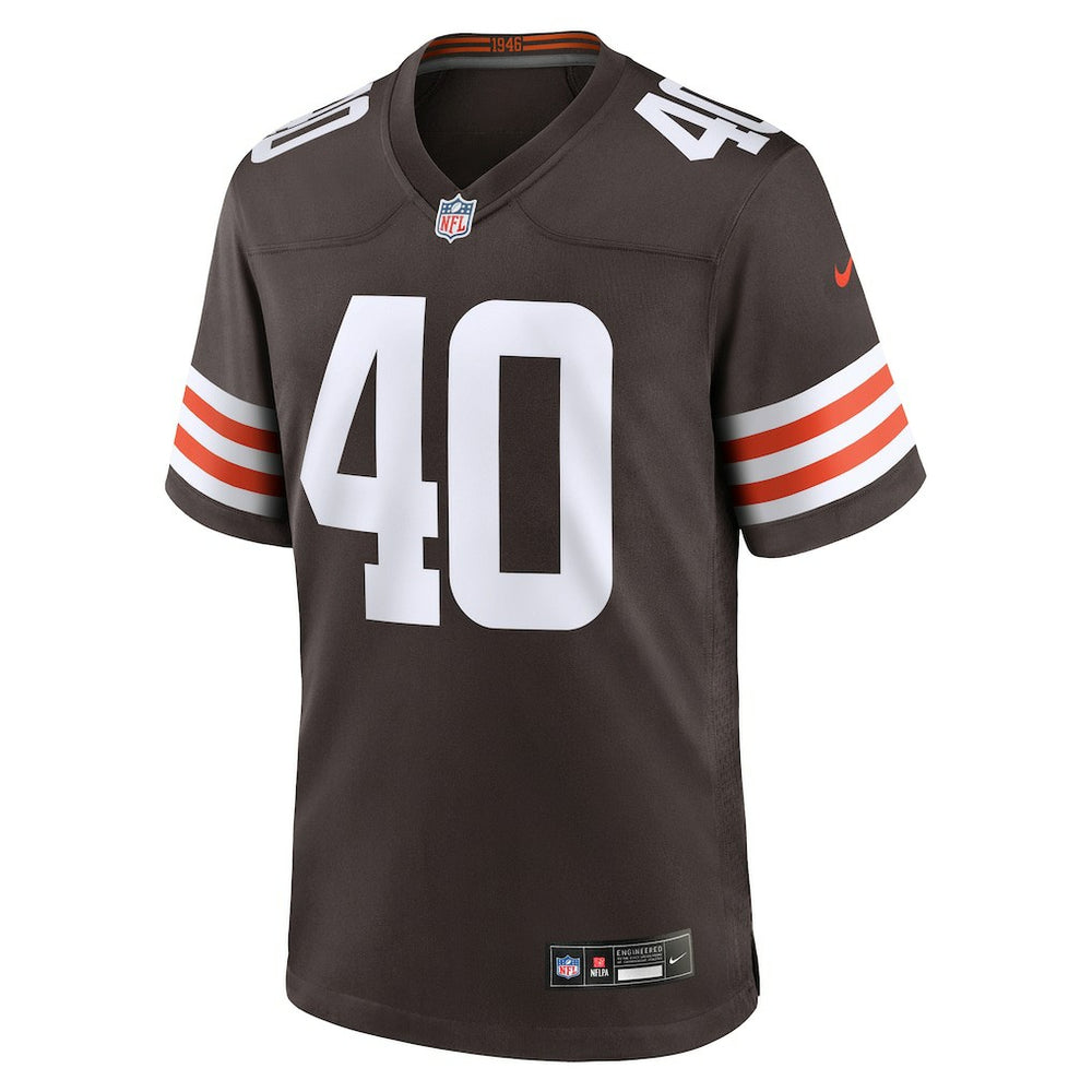 NFL Cleveland Browns Nathaniel Watson  Team Game Jersey