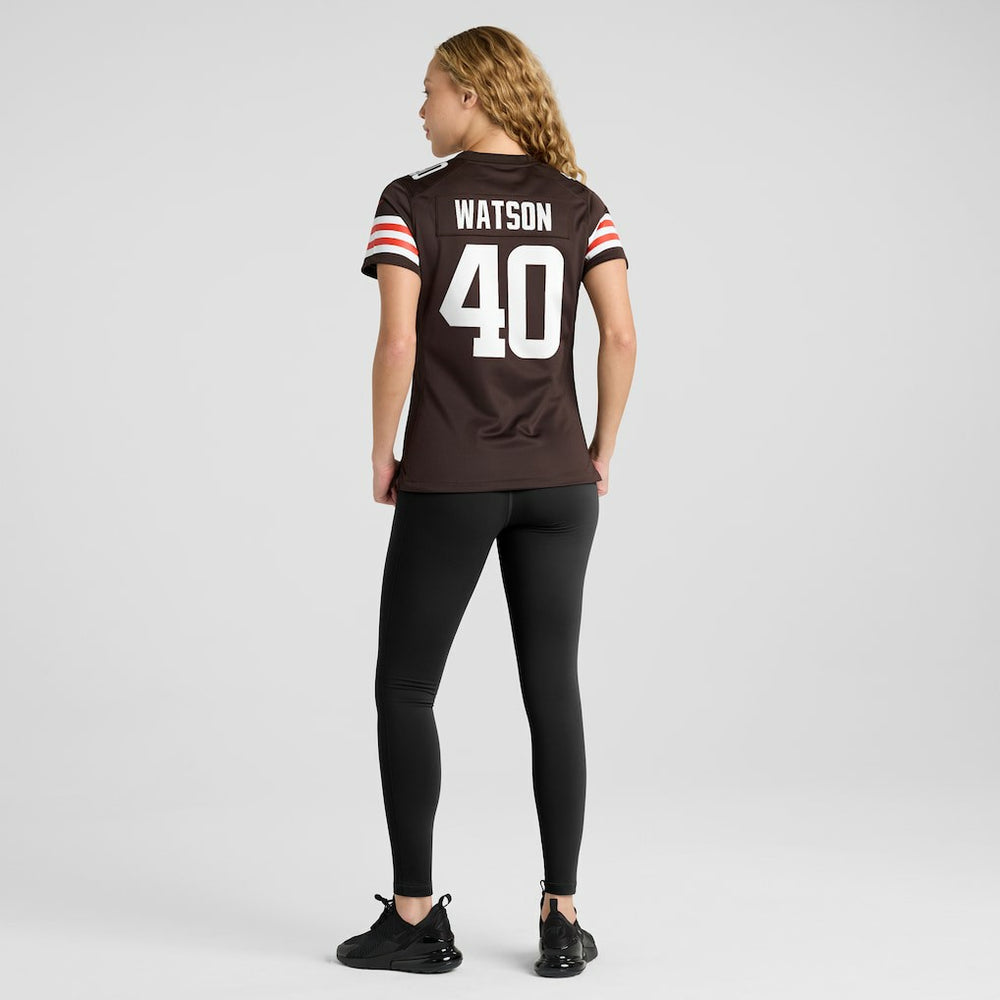 NFL Cleveland Browns Nathaniel Watson  Women's Game Jersey