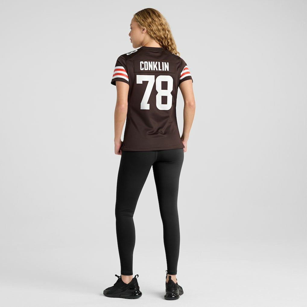 NFL Cleveland Browns Jack Conklin  Women's Game Jersey