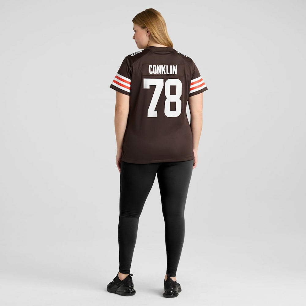 NFL Cleveland Browns Jack Conklin  Women's Game Jersey