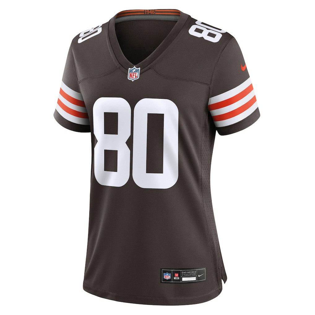 NFL Cleveland Browns Jamari Thrash  Women's Game Jersey