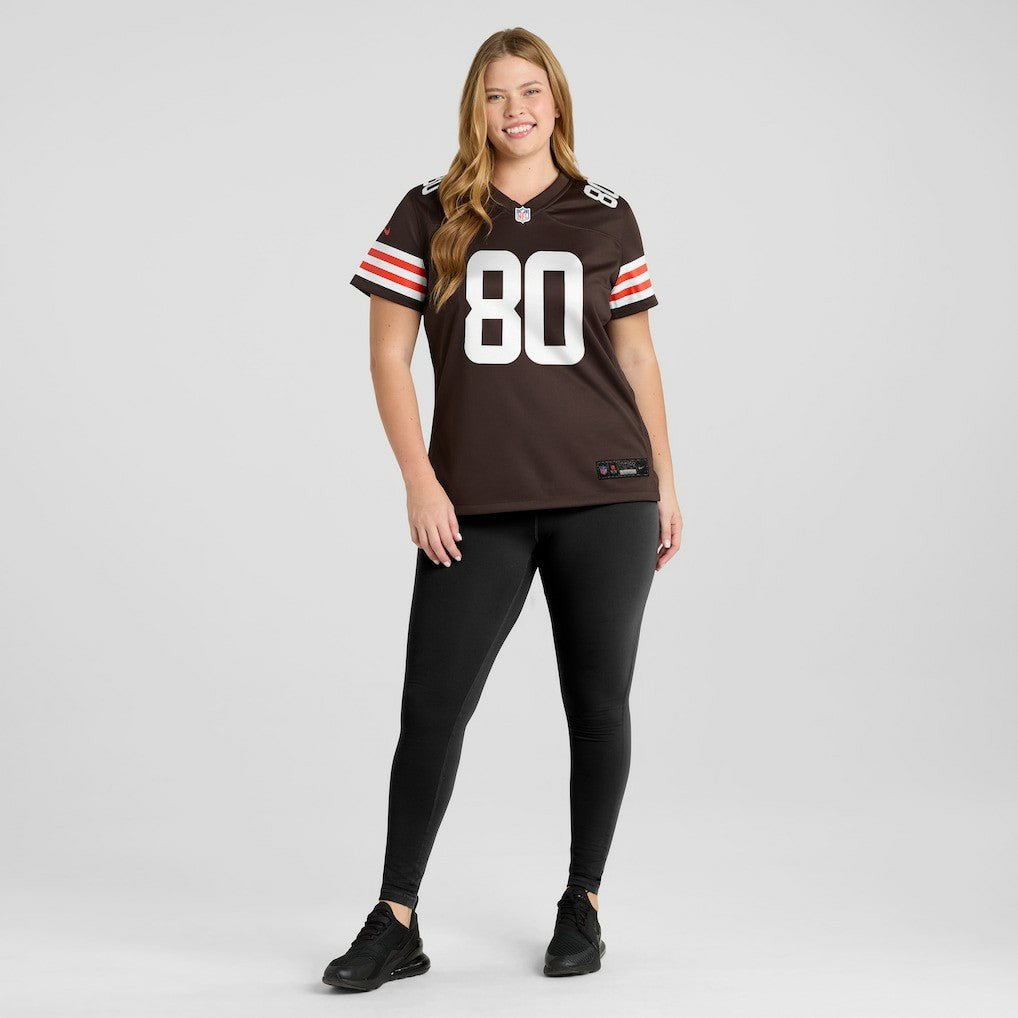 NFL Cleveland Browns Jamari Thrash  Women's Game Jersey