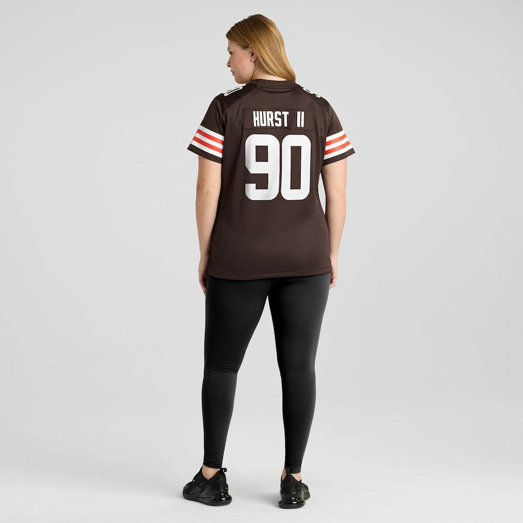 NFL Cleveland Browns Maurice Hurst II  Women's Game Jersey