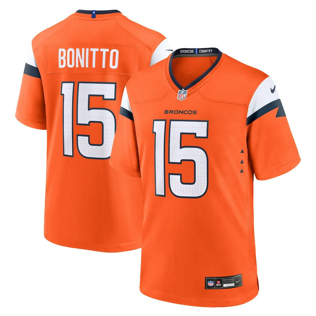 NFL Denver Broncos Nik Bonitto  Team Game Jersey