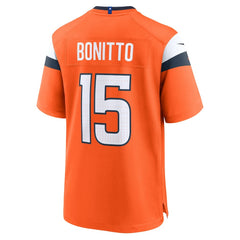 NFL Denver Broncos Nik Bonitto  Team Game Jersey