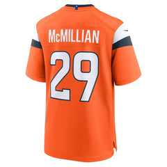 NFL Denver Broncos Ja'Quan McMillian  Team Game Jersey
