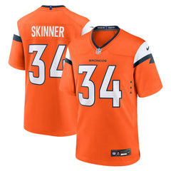 NFL Denver Broncos JL Skinner  Team Game Jersey