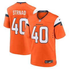 NFL Denver Broncos Justin Strnad  Team Game Jersey